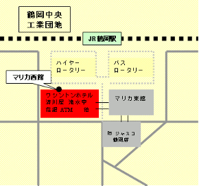 マリカ西館 略図