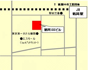 鶴岡SSビル 略図